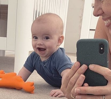 Baby and Phone