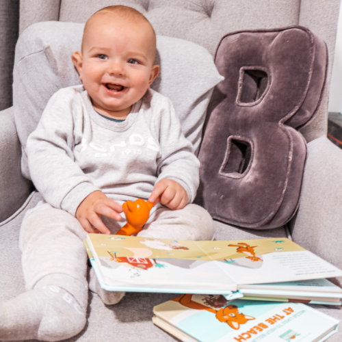 Kid learning with Mizzie The Kangaroo