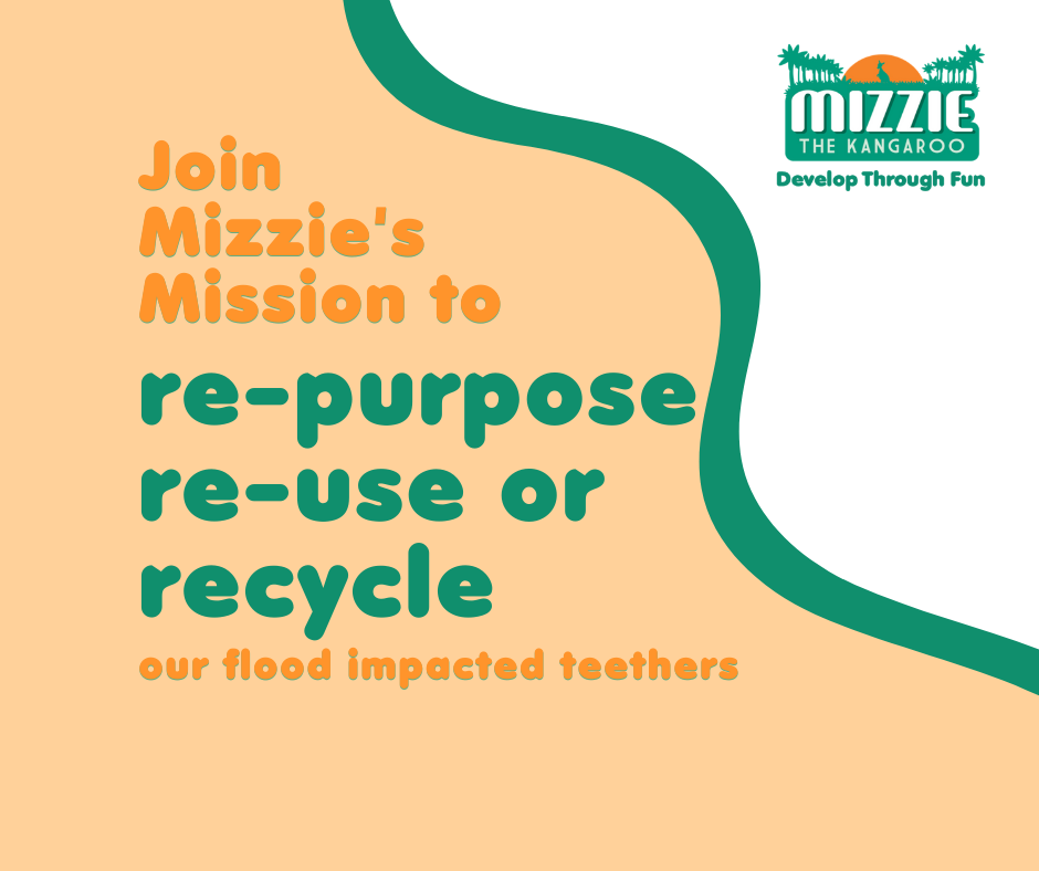 Join Mizzie's Mission to RE-PURPOSE, RE-USE OR RECYCLE!