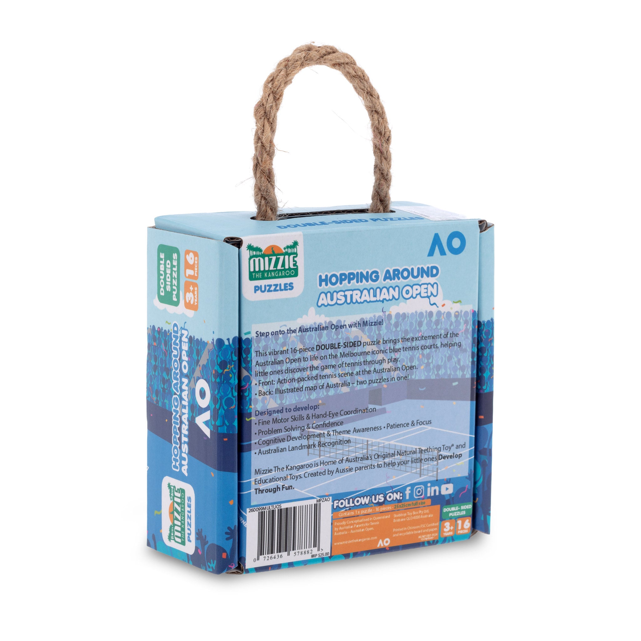 Mizzie Hopping Around The Australian Open - Collectible Puzzle