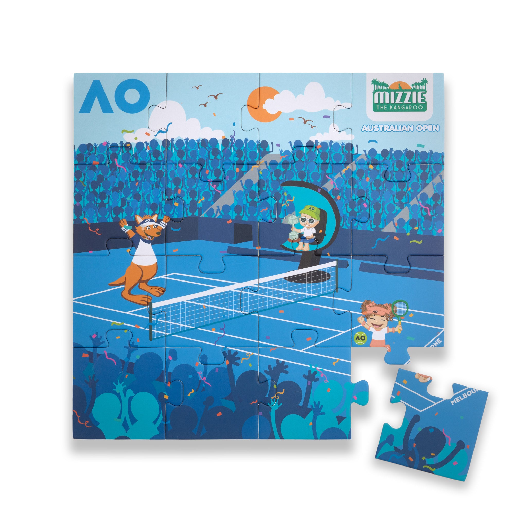 Mizzie Hopping Around The Australian Open - Collectible Puzzle