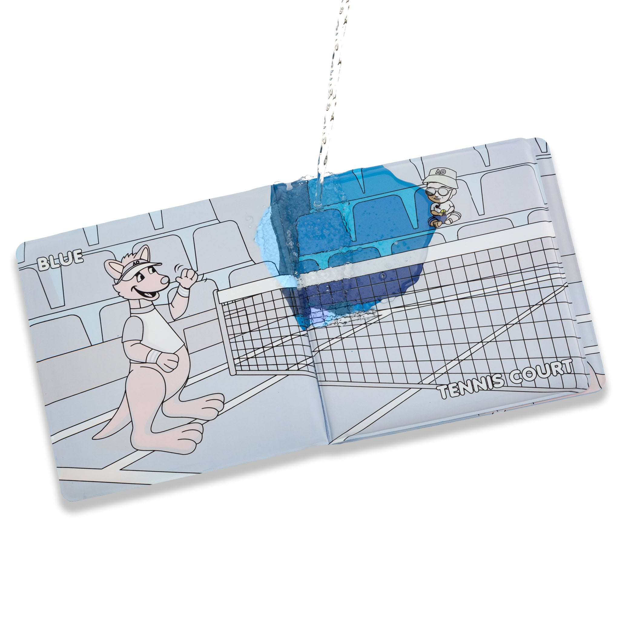Mizzie x Australian Open Magic Baby Bath Book