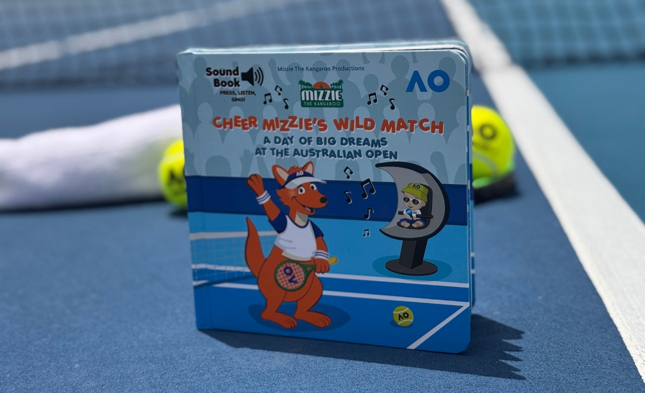 Mizzie Sound Book at the Australian Open