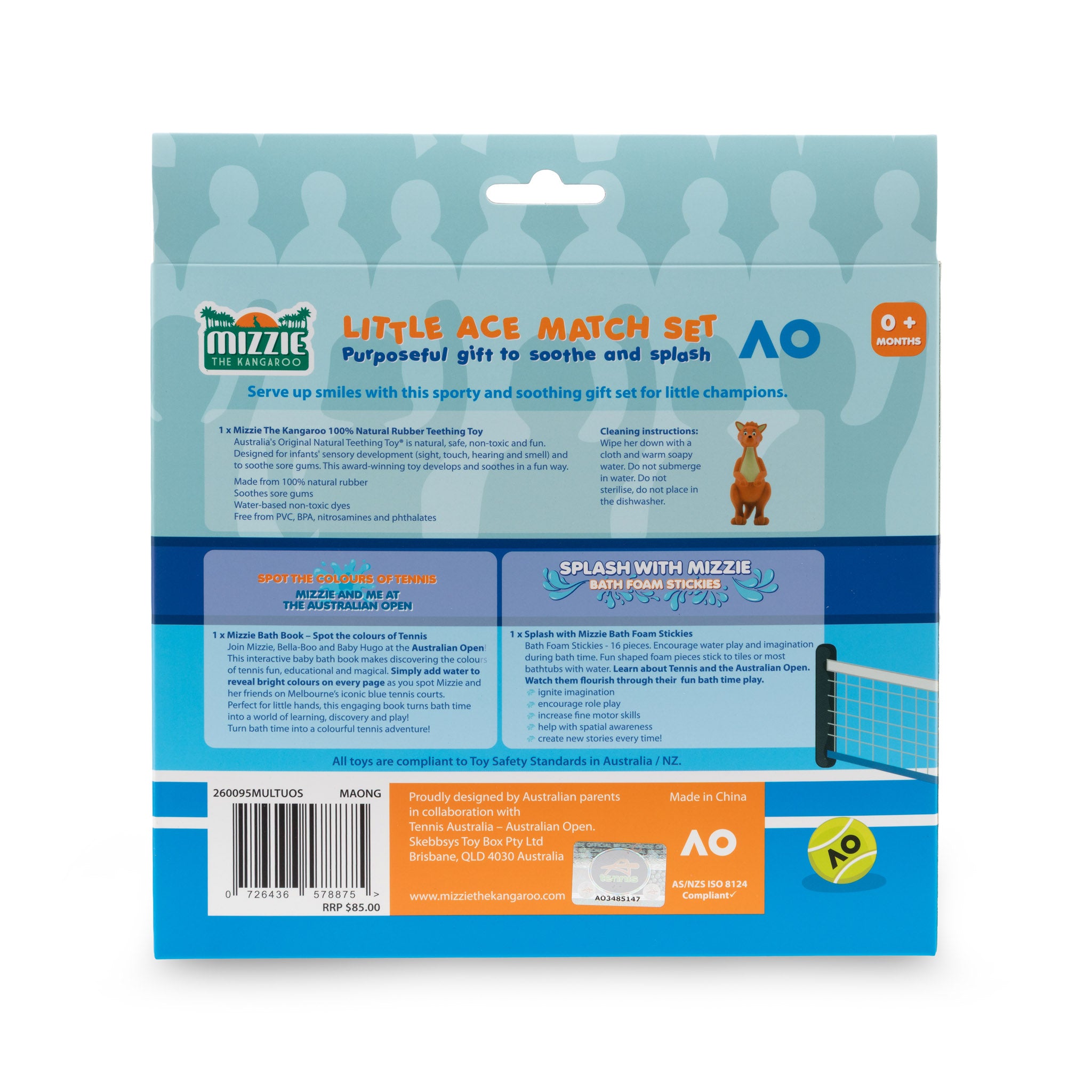 Little Ace Match Match Set Mizzie x AO Newborn gift set for little champions