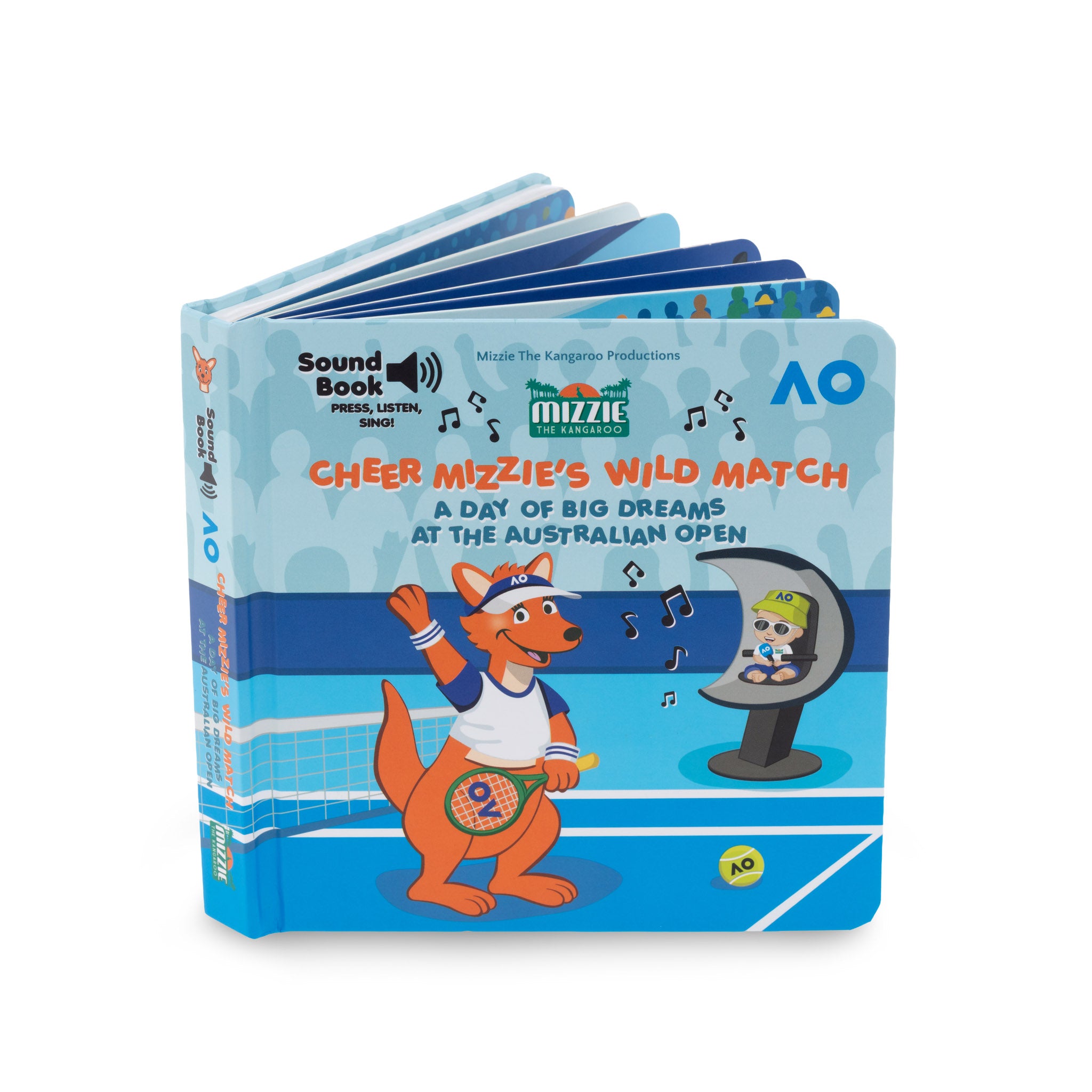 Mizzie Sound Book at the Australian Open