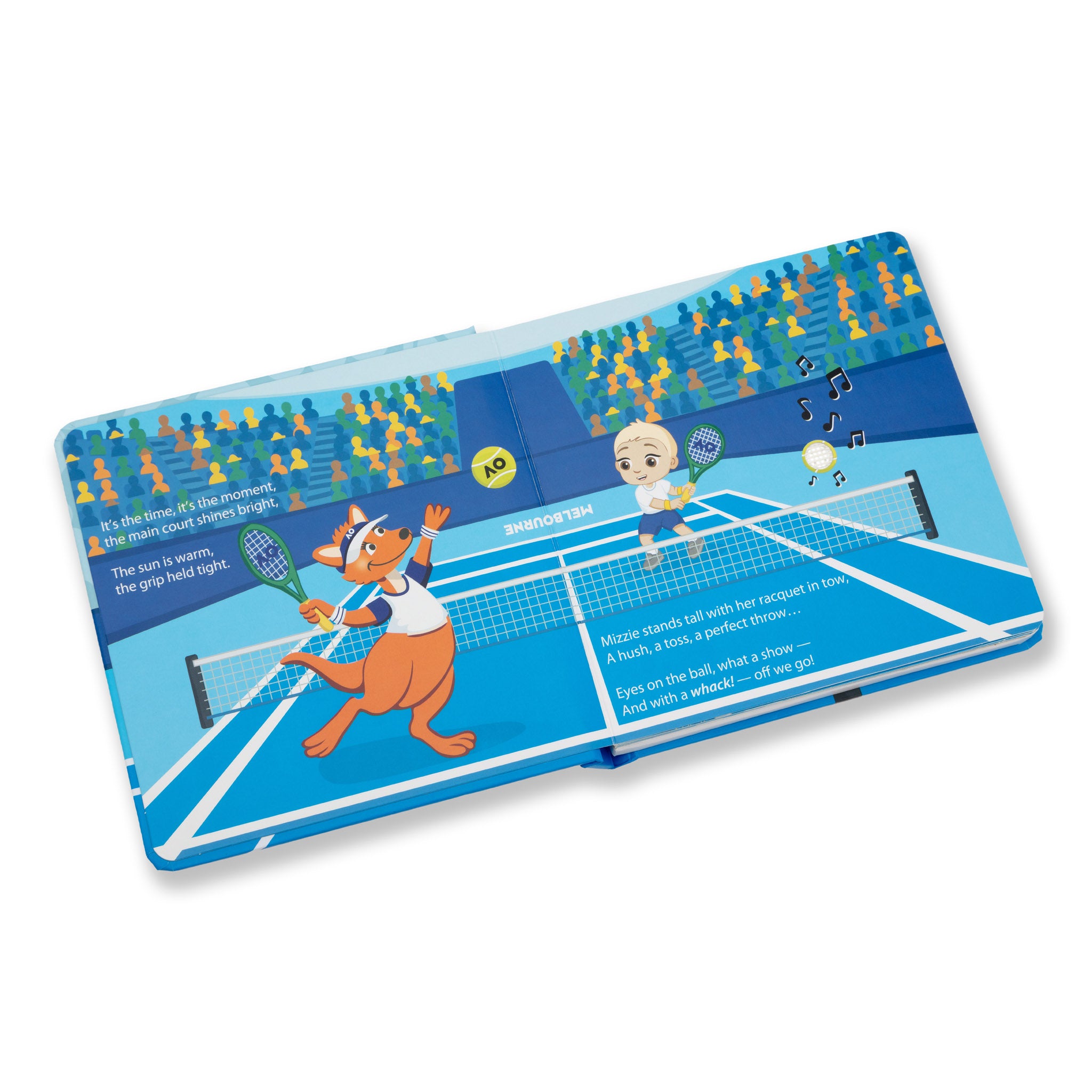 Mizzie Sound Book at the Australian Open