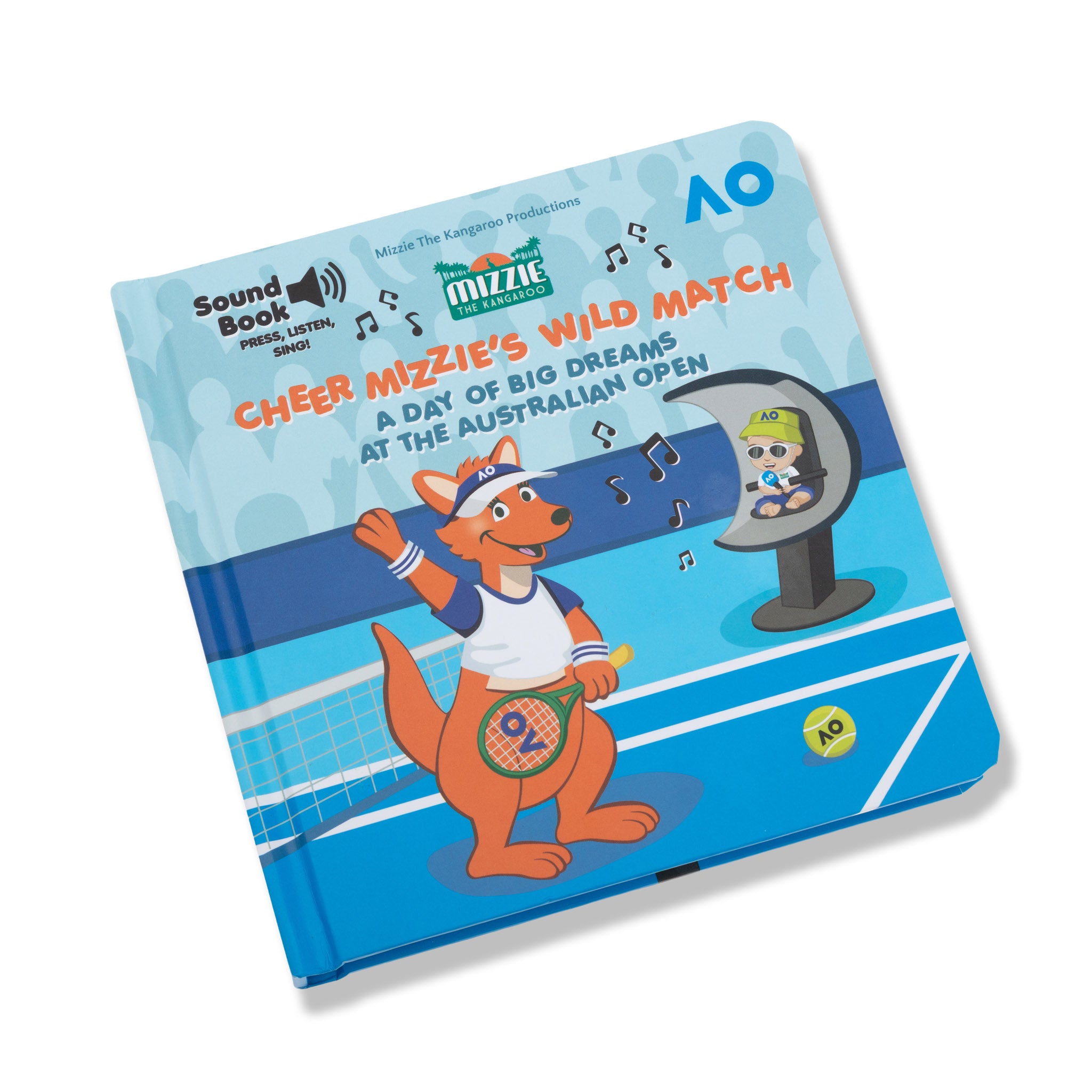 Mizzie Sound Book at the Australian Open