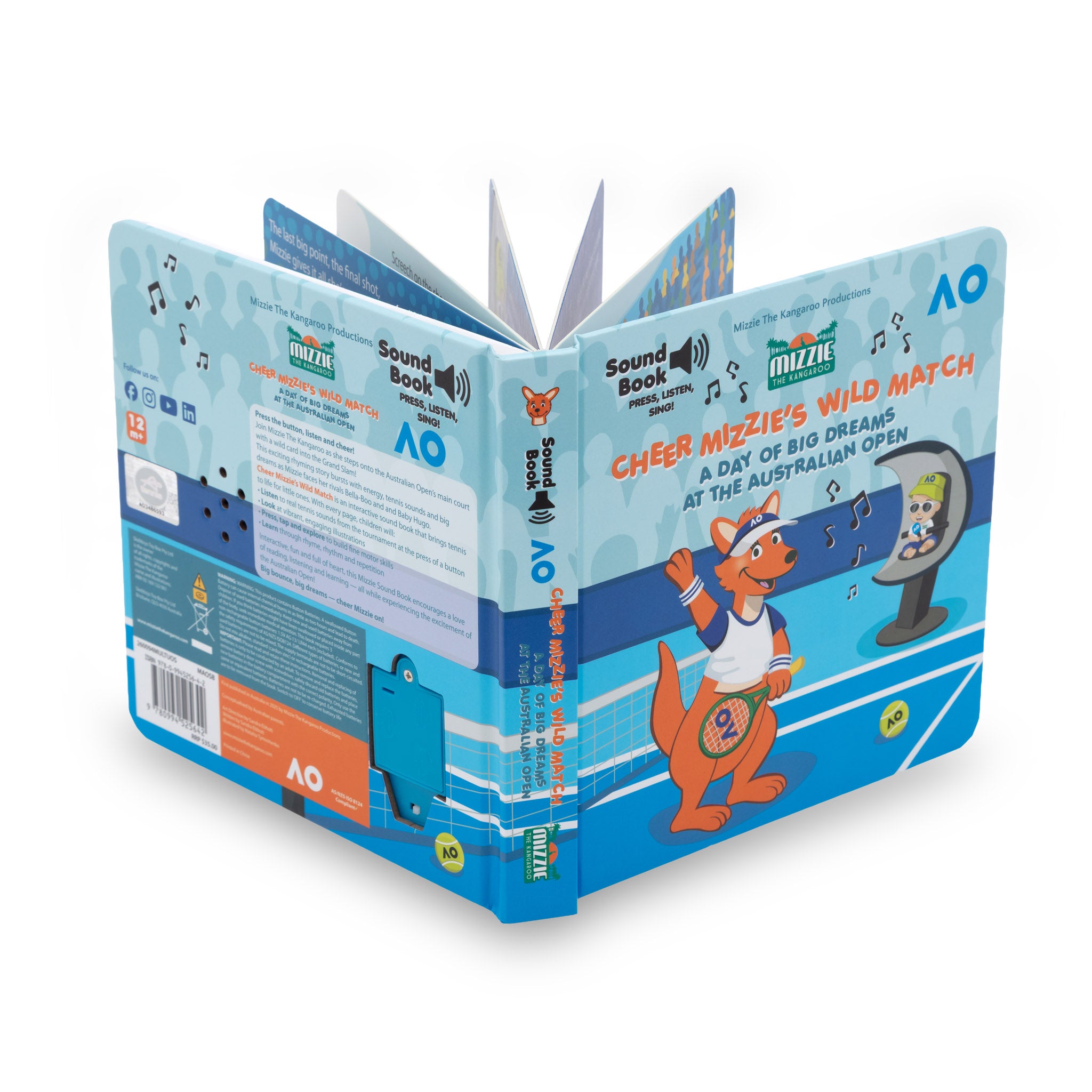 Mizzie Sound Book at the Australian Open