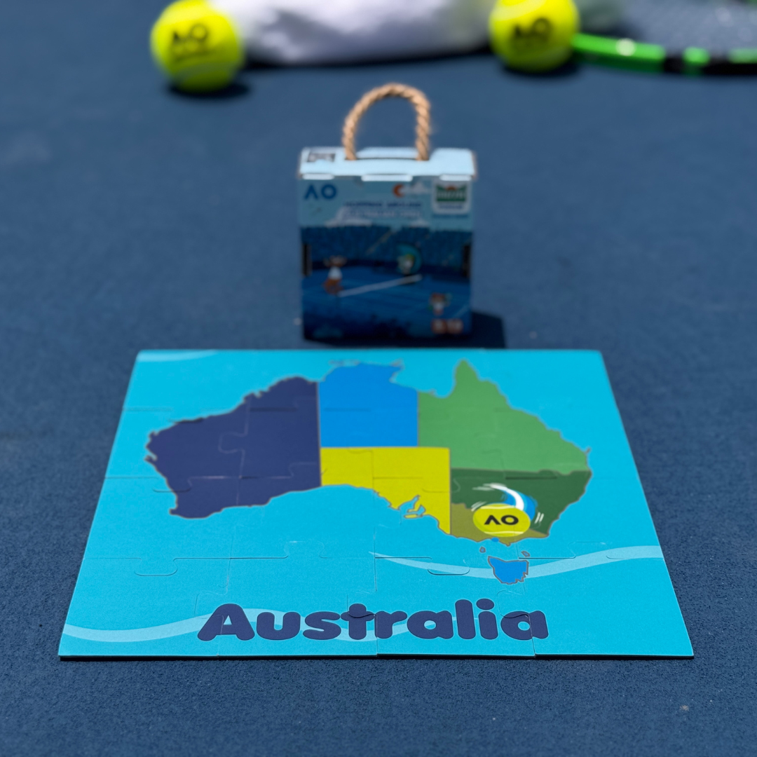 Mizzie Hopping Around The Australian Open - Collectible Puzzle
