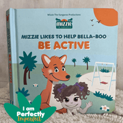 Interactive Touch and Feel Books 2 Titles - At the Beach, Be Active- Perfectly Imperfect