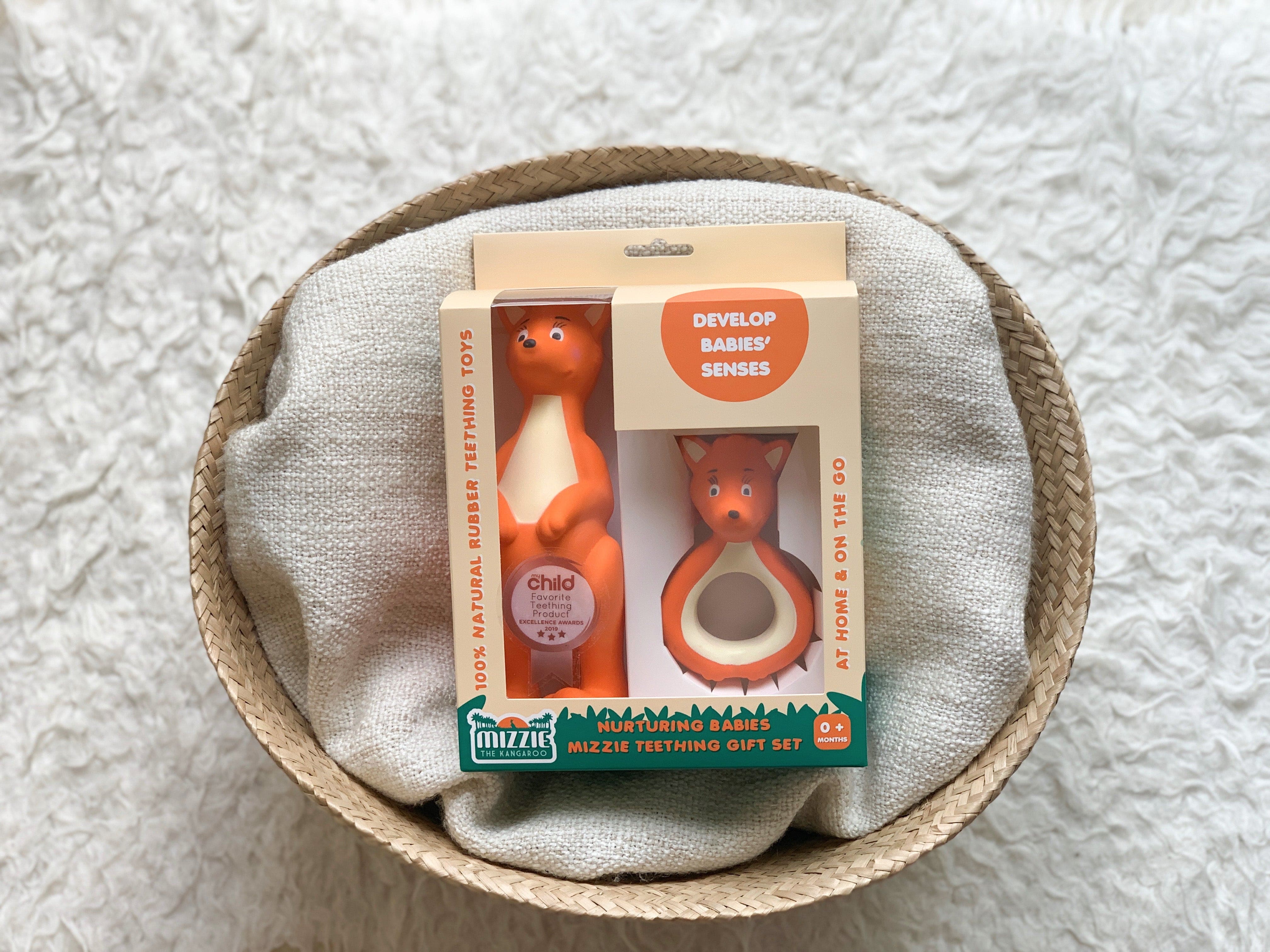 Wholesale Nurturing Babies Mizzie Teething Gift Set