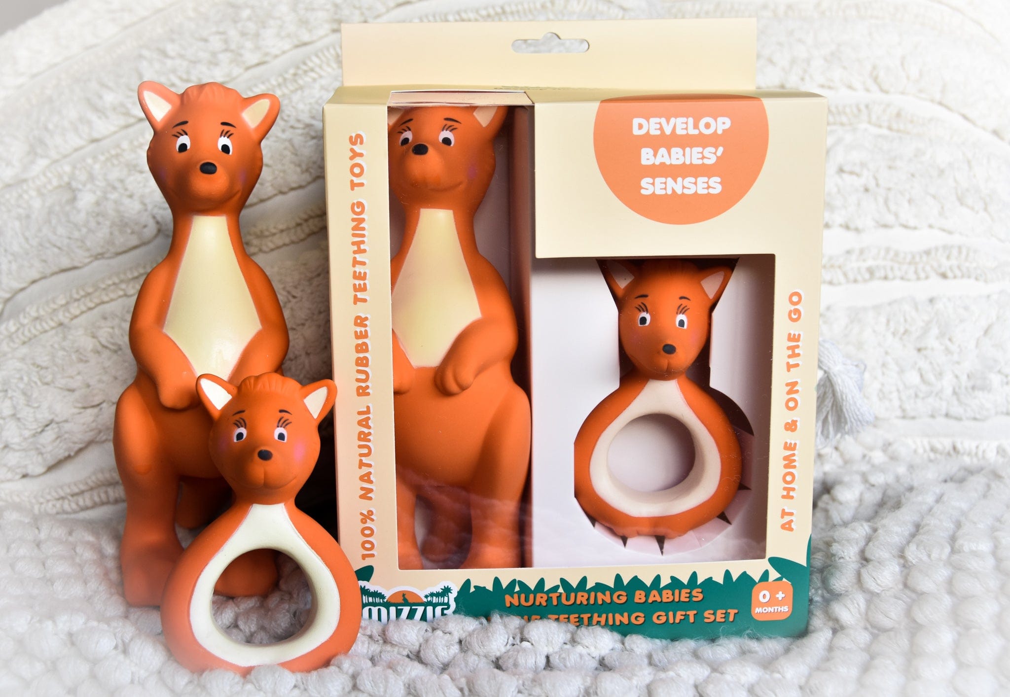 Wholesale Nurturing Babies Mizzie Teething Gift Set