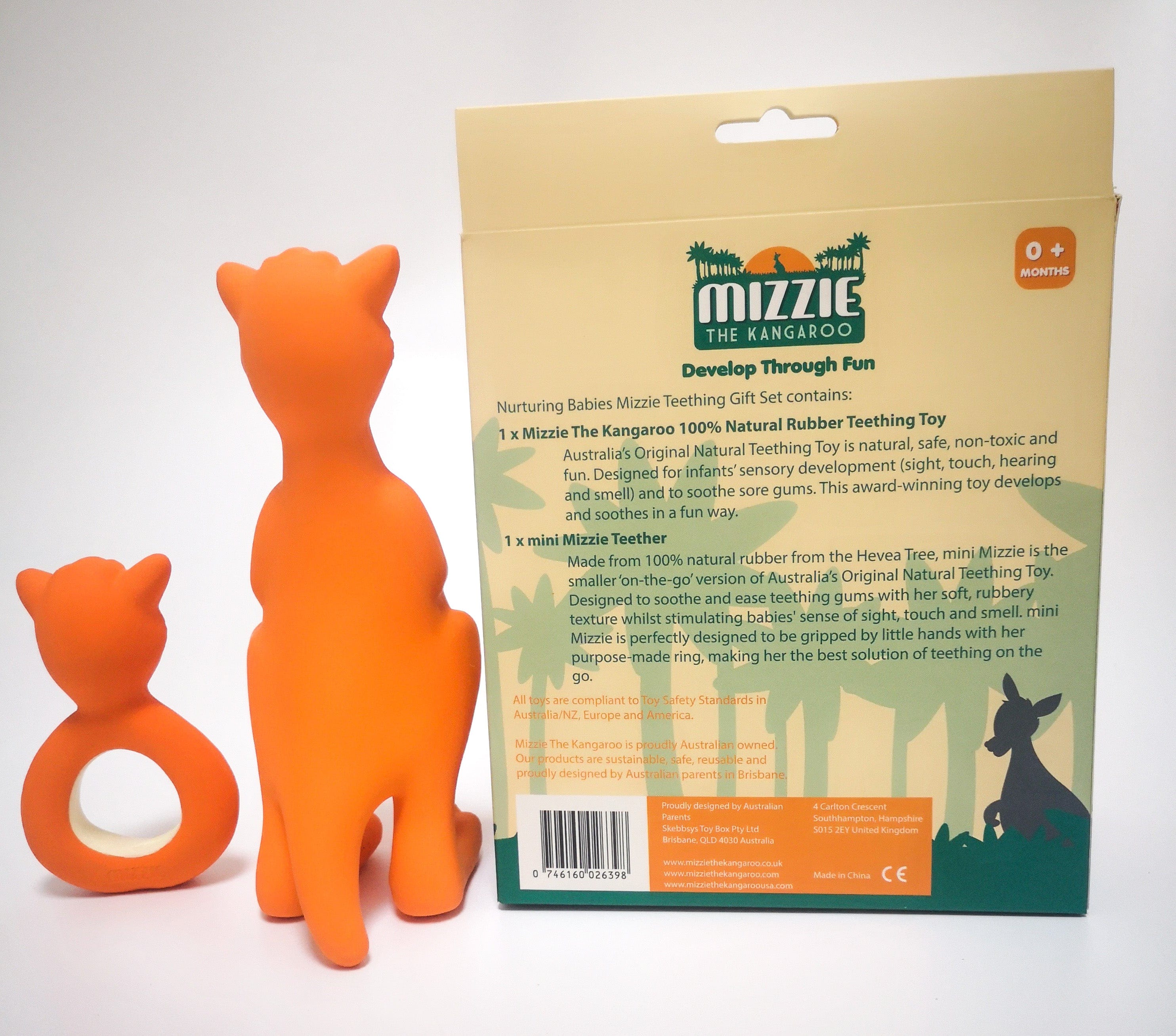 Wholesale Nurturing Babies Mizzie Teething Gift Set